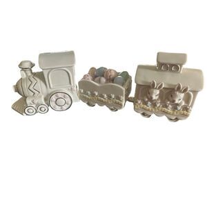 Lenox Easter three-piece train decoration